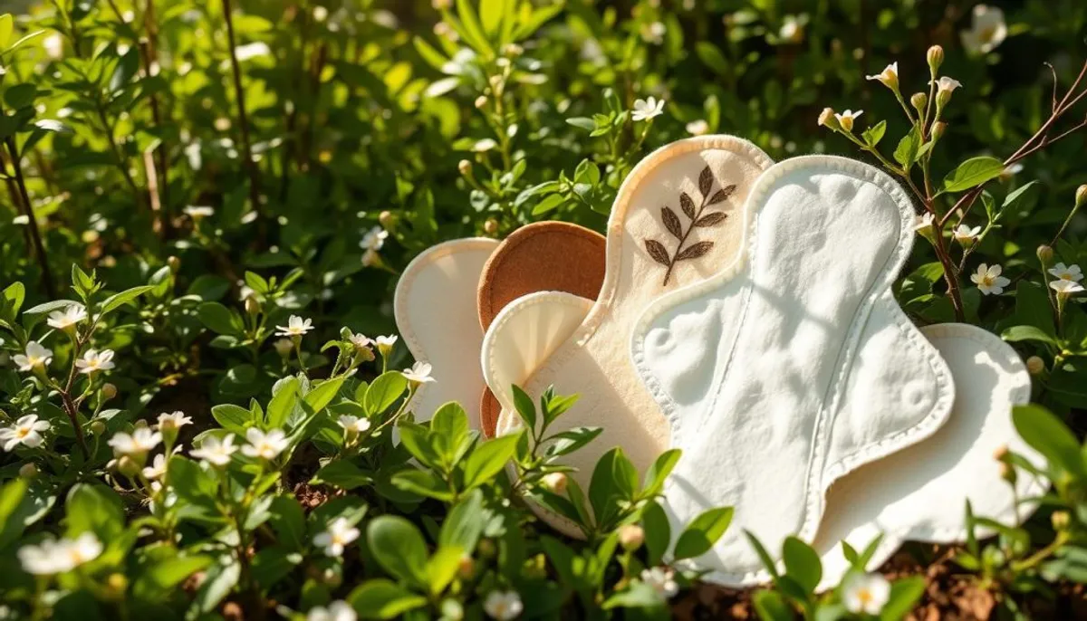 Eco-friendly menstrual pads